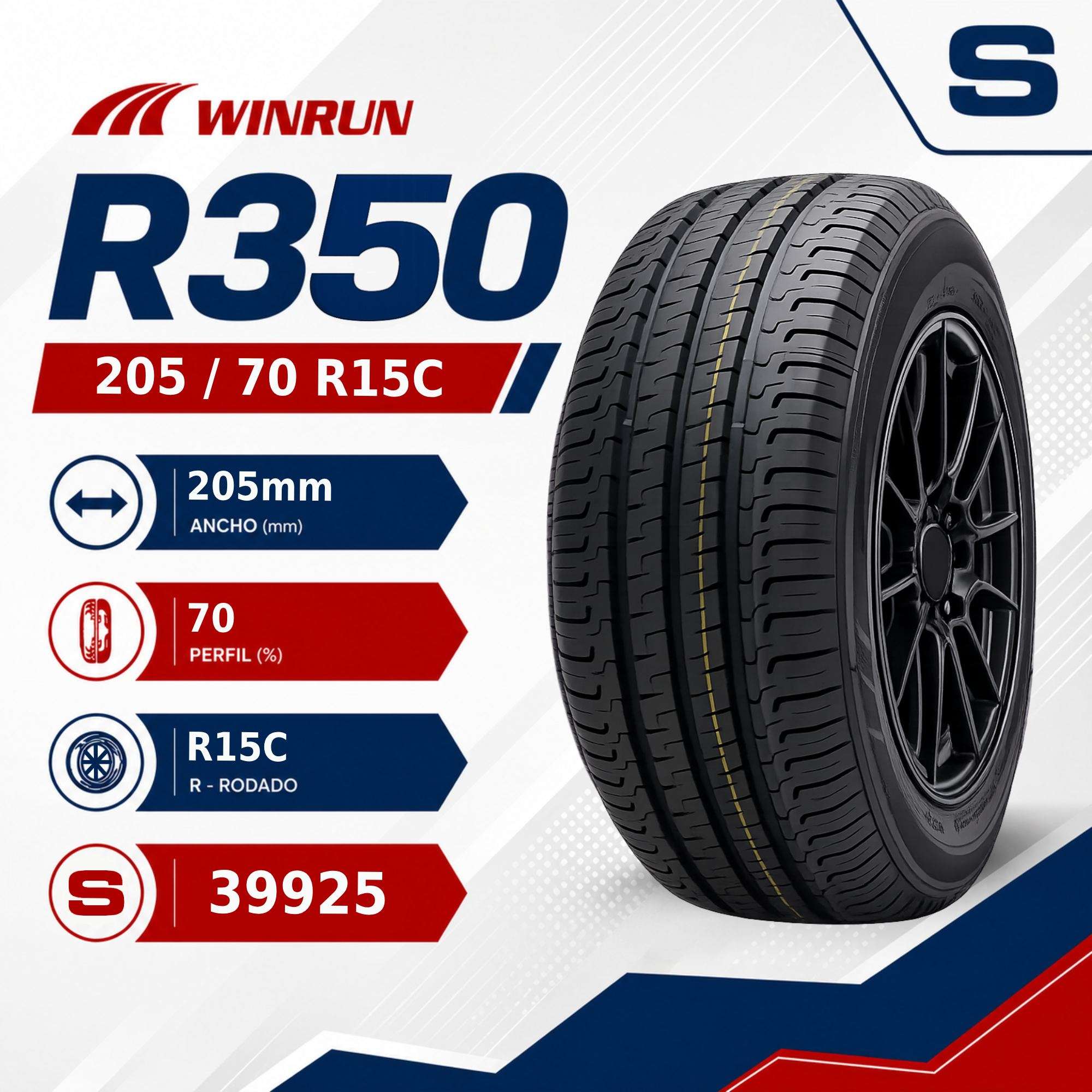 NEUMATICO 205/70 R15C WINRUN R350