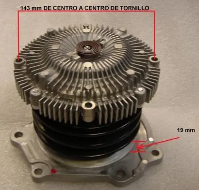 BOMBA AGUA NISSAN D21-TD27T-QD32 (LARGA) BREME