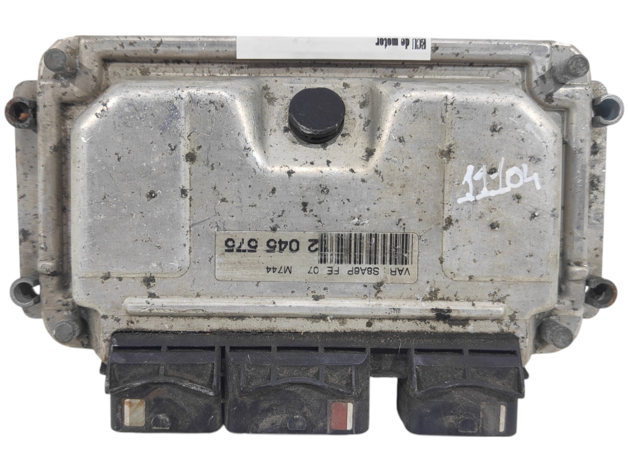 ECU de motor Peugeot Citroen 1.6 88CV 2001, Ref: 11104-K3C5