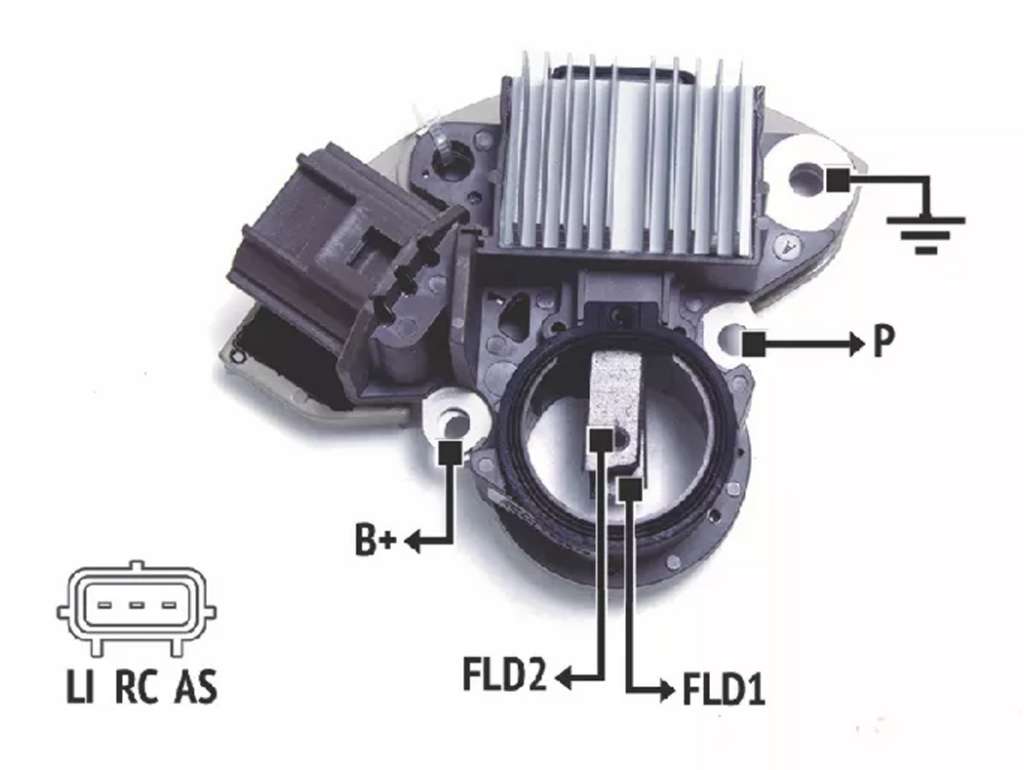 REGULADOR ALTERNADOR MITSUBISHI FO FIESTA