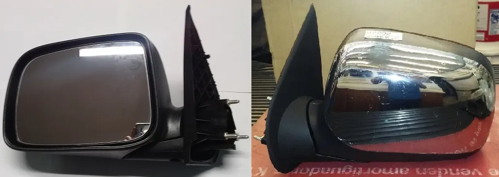 Espejo retrovisor exterior izquierdo eléctrico cromado