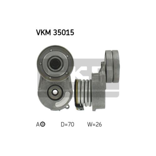 SOPORTE TENSOR ALT. CHEVROLET MERIVA 1.7D C/POLEA SKF 1204853 - 97184929 EXPO. C10924353S