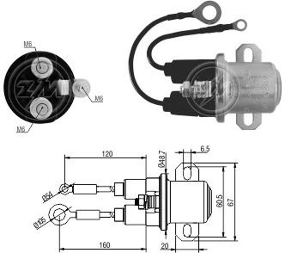 AUTOMATICO ARRANQUE AUXILIAR 24V VW CONSTELATION