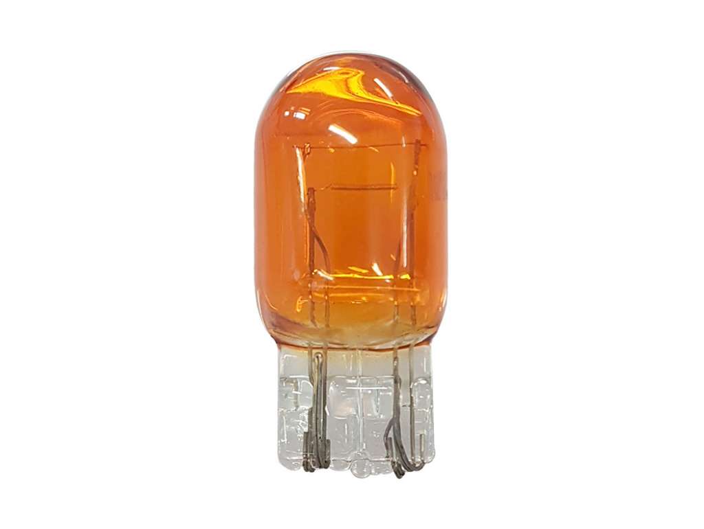 LAMPARA 12V. 21/5W C/IMPRESO GRANDE AMBAR