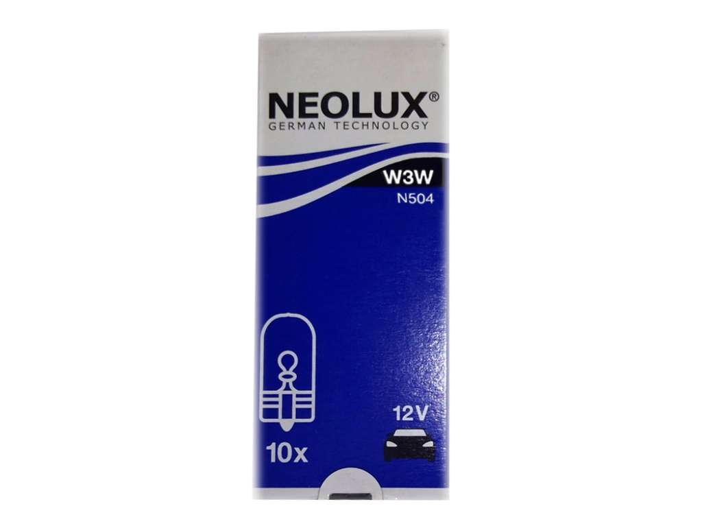 Lámpara 12V 3W con base W2.1x9.5d