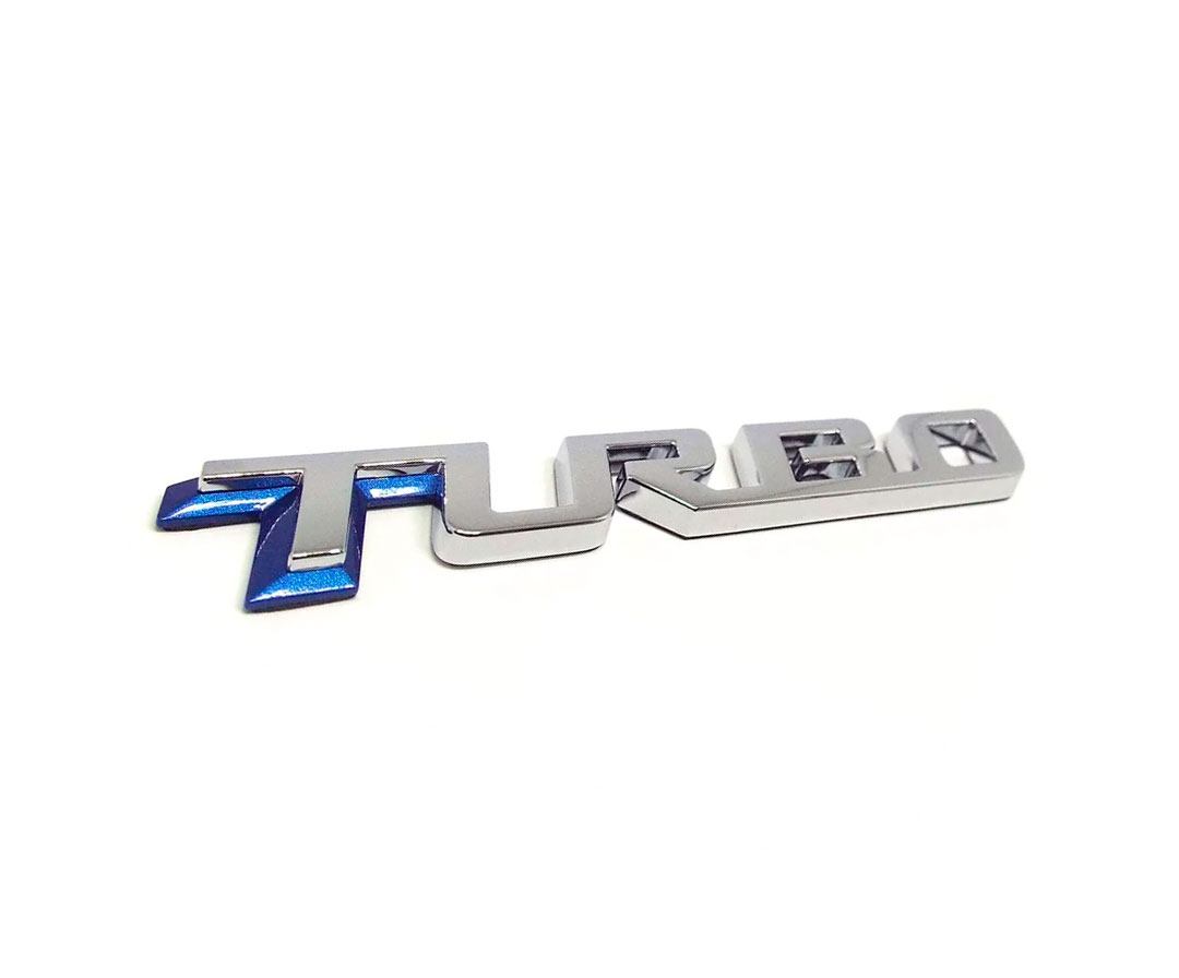 EMBLEMA TURBO PORTON TRASERO