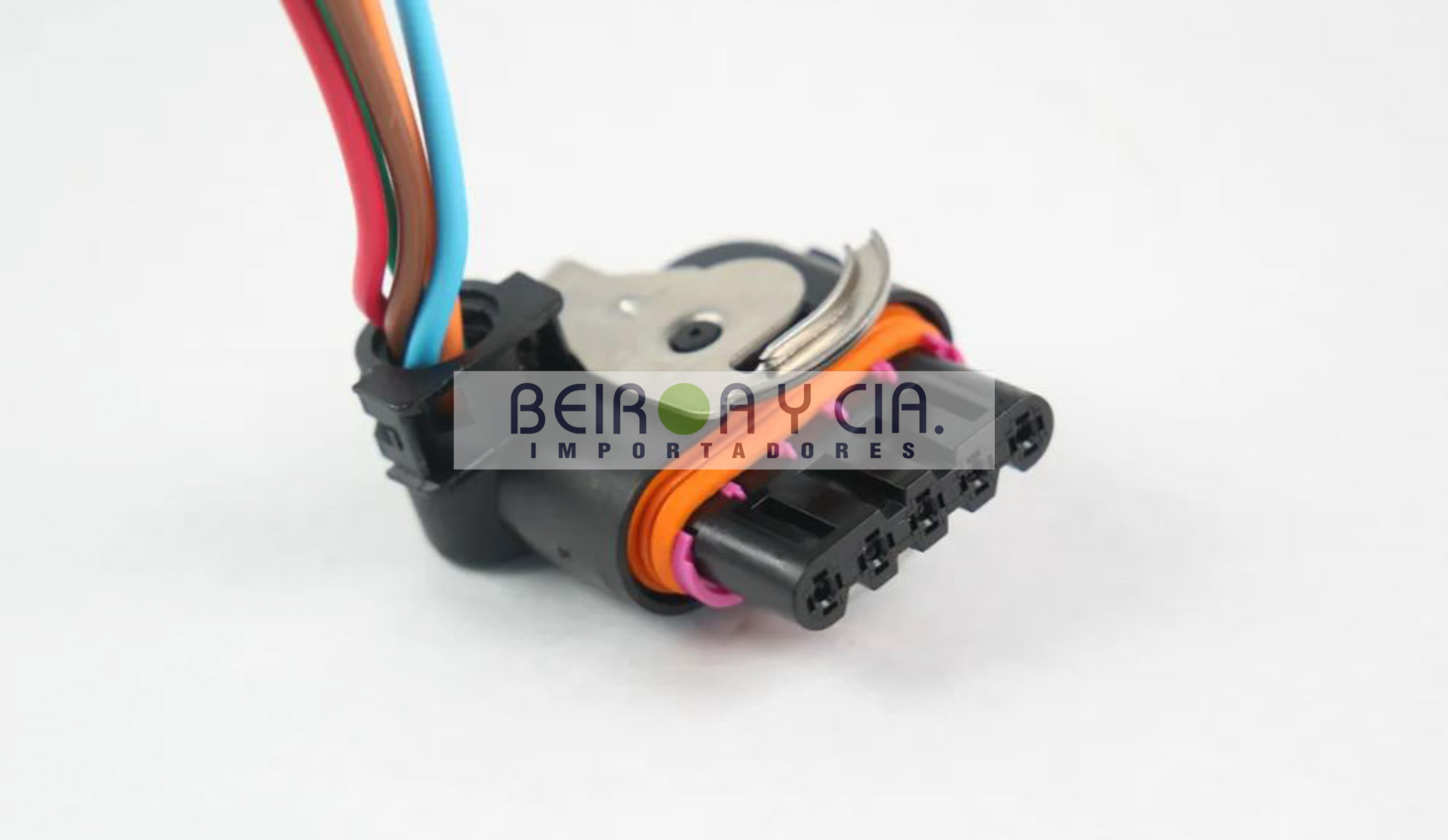 CONECTOR REG. VOLT. MBNEZ/VW/VOLVO C/CABLE
