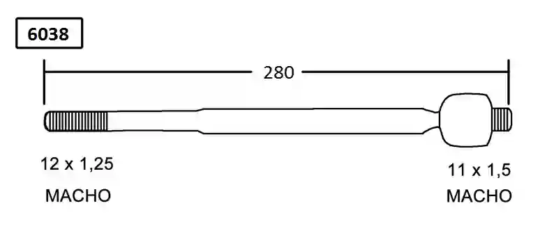 RACK END FAW N5