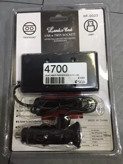 ADAPTADOR ENCENDEDOR AUTO USB