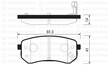 PASTILLAS TRA KIA PICANTO 05 (HIQ)