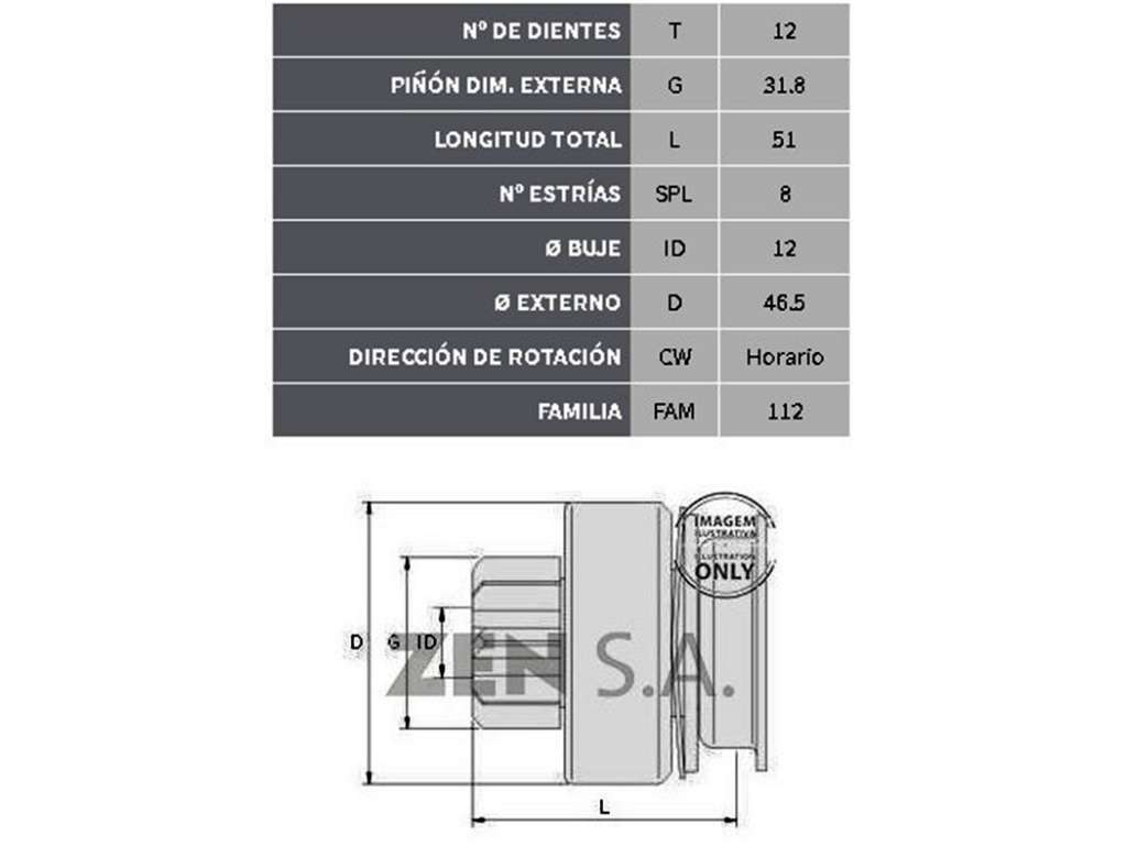 BENDIX MITSUBISHI PE 405/BOXER DIESEL