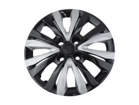 TAZA RUEDA VW GOL VII 17/18 14 NEGRO/PLATA