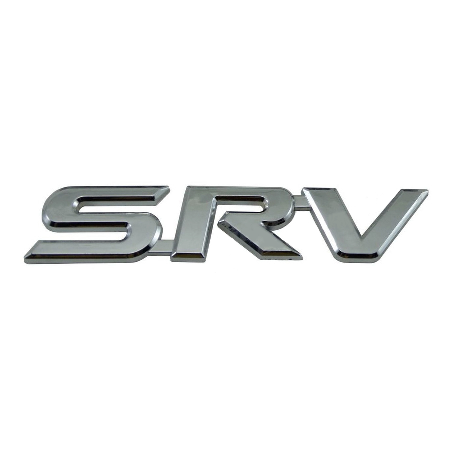 Emblema Insignia Trasera Toyota Hilux 2005 al 2015 ( SRV )
