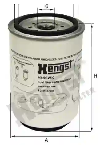 FILTRO COMBUSTIBLE SEPARADOR IVECO-MB (FS19551)