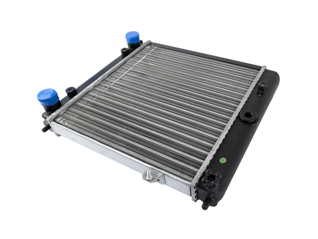 Radiador de agua para motor de 2 cilindros, de aluminio mecanizado