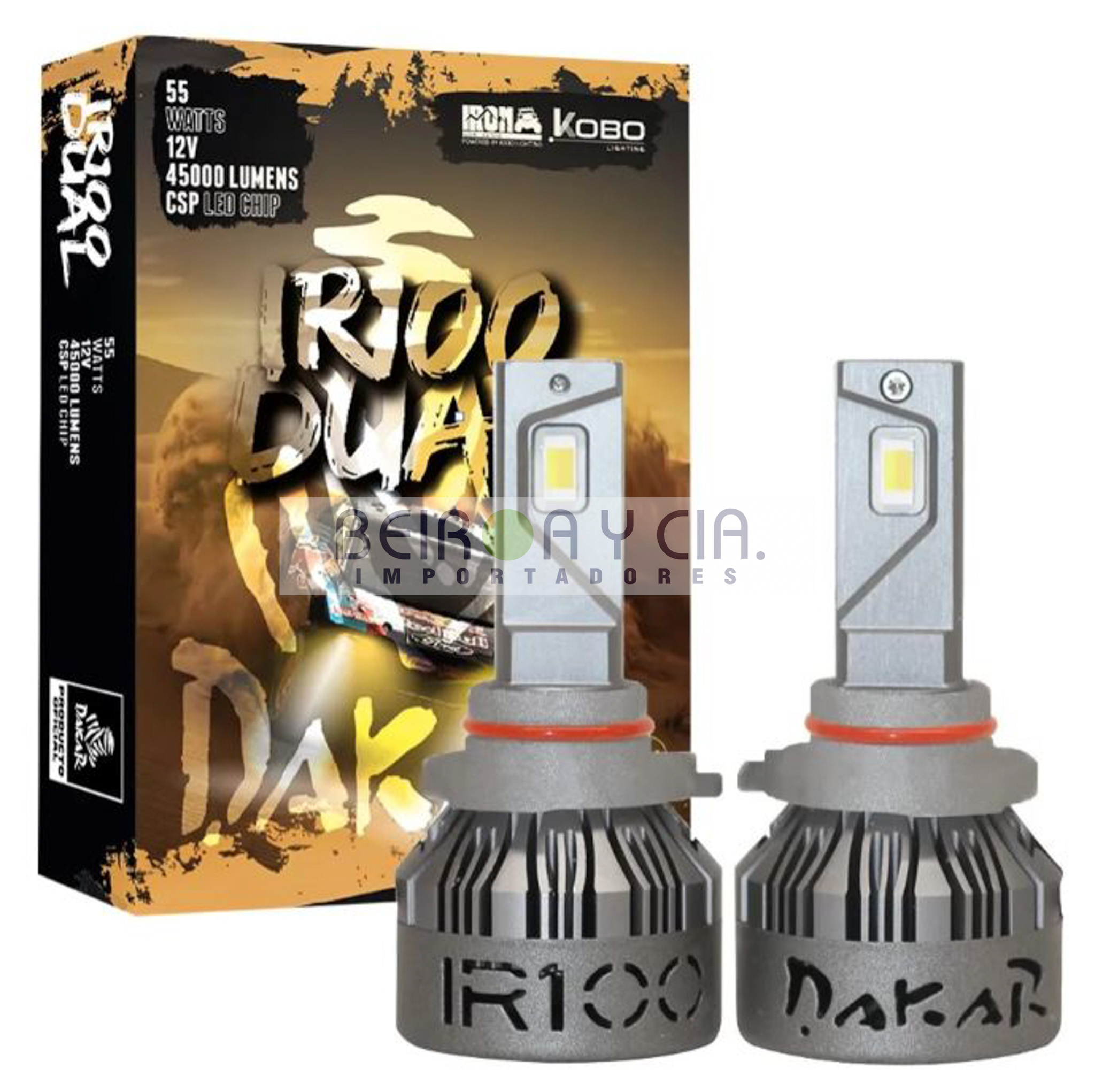 KIT IRX H7 DUAL 3C BL/AM/BL + AM 40000LMS CANB 55W
