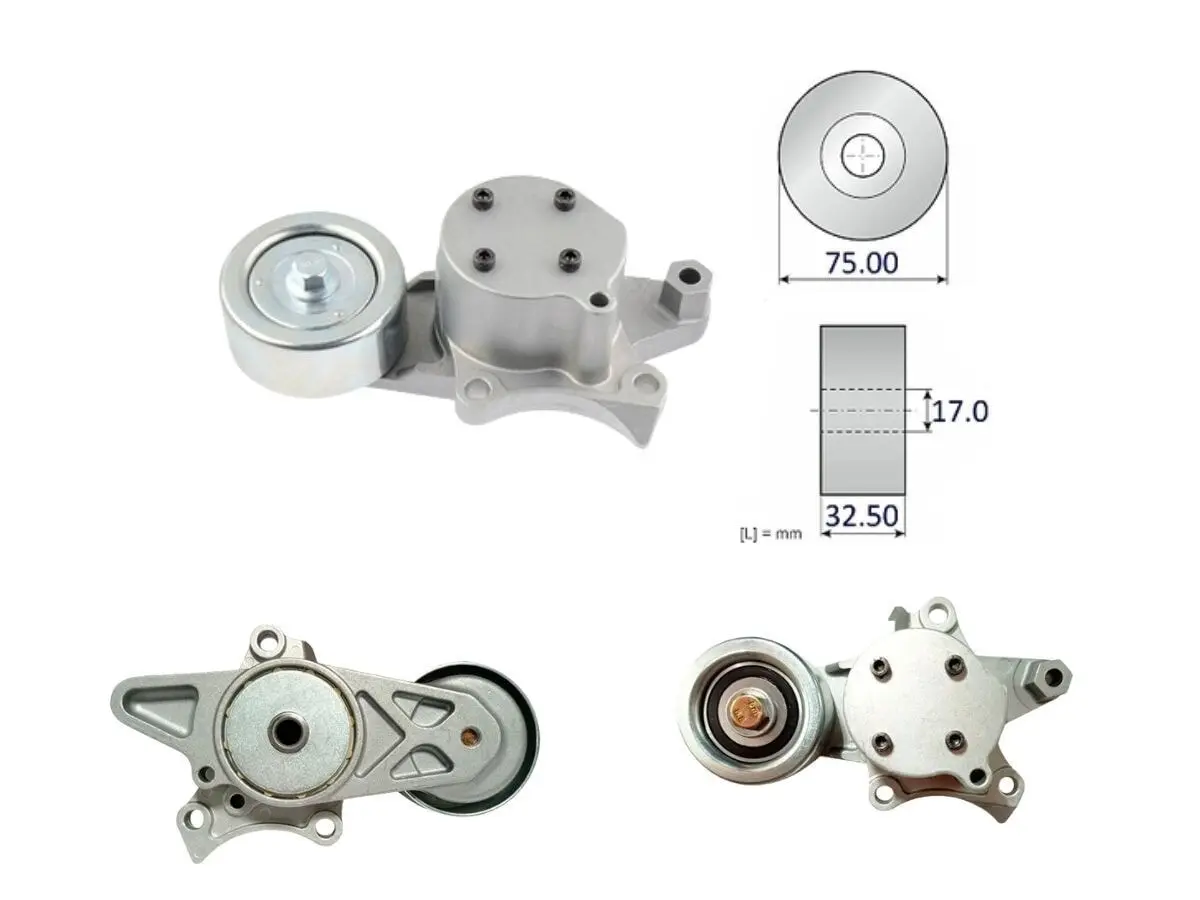 Tensor Correa Accesorios Toyota Hilux 2.4 2.8 18-25