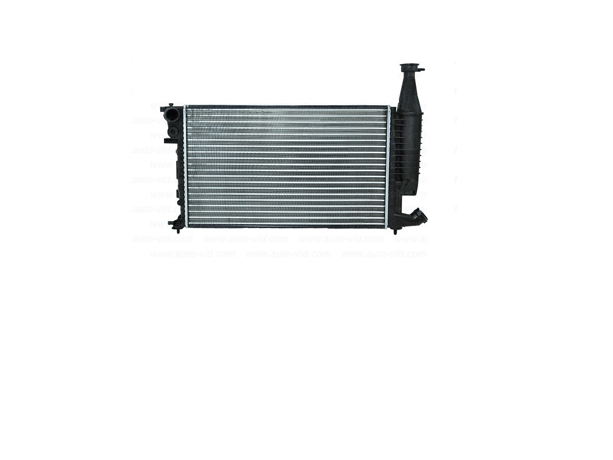 RADIADOR AGUA MOTOR BERLINGO PARTNER NAFTA 1.4 CON DEPOSITO CUELLO LARGO Y SEGURO DE ALAMBRE [NRF]
