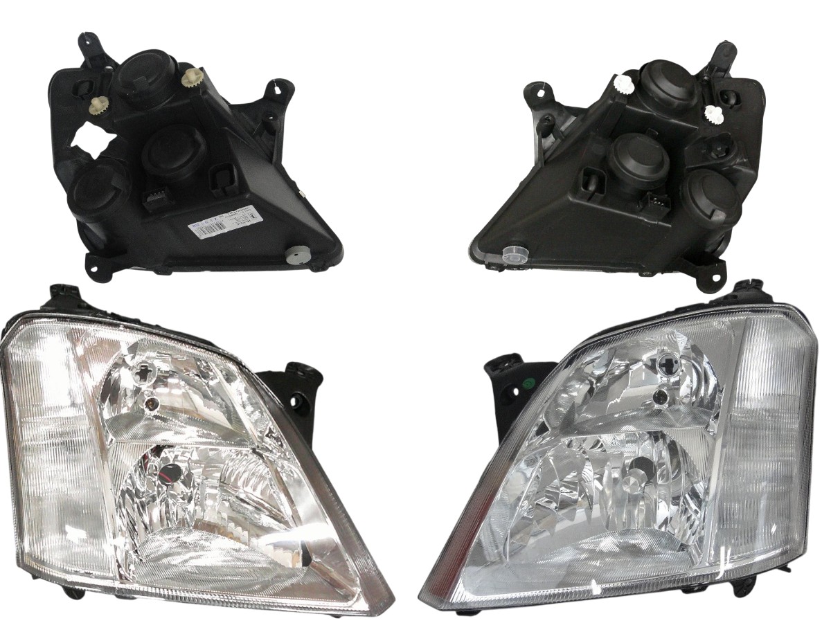 KIT FAROS SEMI OPTICOS CHEVROLET MERIVA 2002/ CHINO