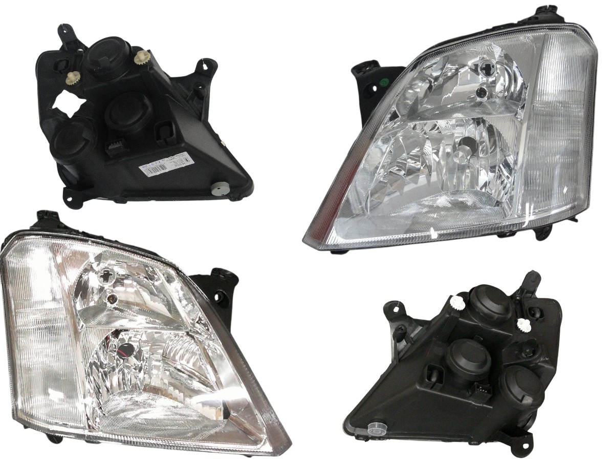 KIT FAROS SEMI OPTICOS CHEVROLET MERIVA 2002/ CHINO