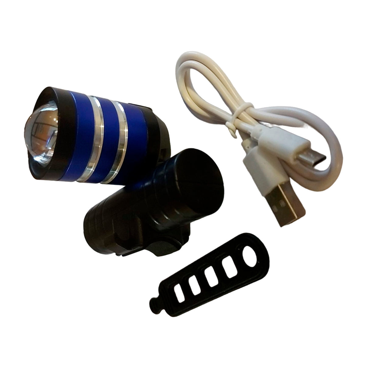 Faro LED para bicicleta recargable