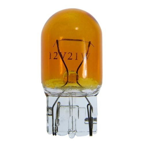 LAMPARA 12V 21W CIRC. IMPRESO GIGANTE AMBAR 20MM DIAM. WY21W Wx3x16D GAUSS
