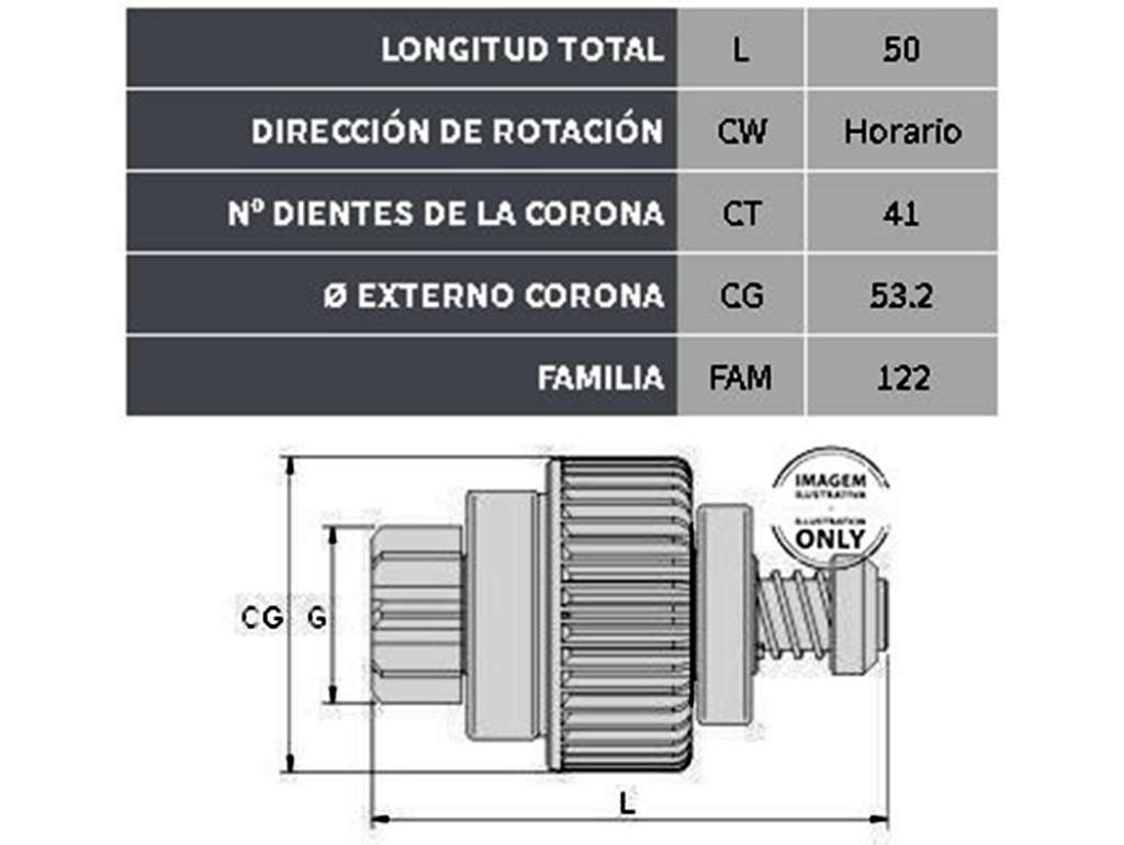 EMBRAGUE HITACHI GM CORSA/CHEVETTE DSL 737