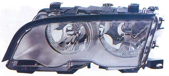 SEMIOPTICA DER BMW E46 98 (4P) (CLARA) DEPO