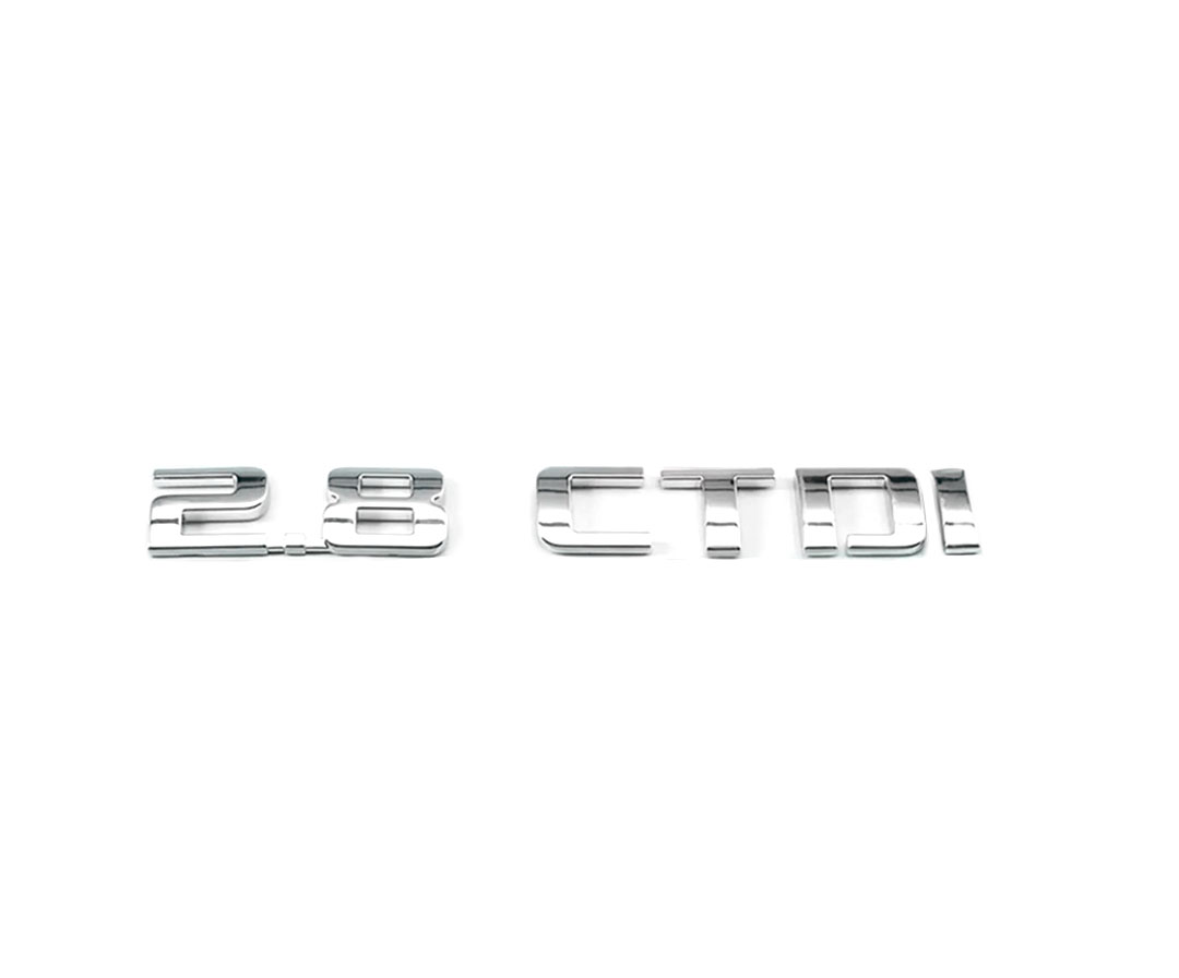 EMBLEMA 2.8 CTDI TAPA TRASERA