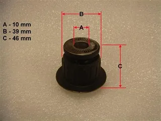 BUJE SUSPENSION DEL FORD-VW SANTANA (CUADRO)