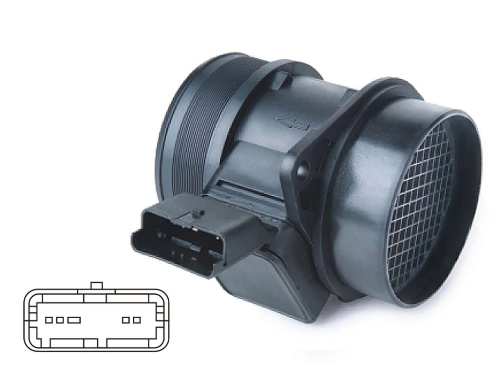 Sensor de flujo de masa de aire (MAF) para inyección