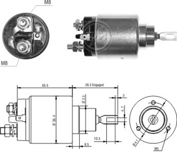 AUTOMATICO ARRANQUE RENAULT CLIO/LAGUNA/MEGANE/R19 C/BOSCH