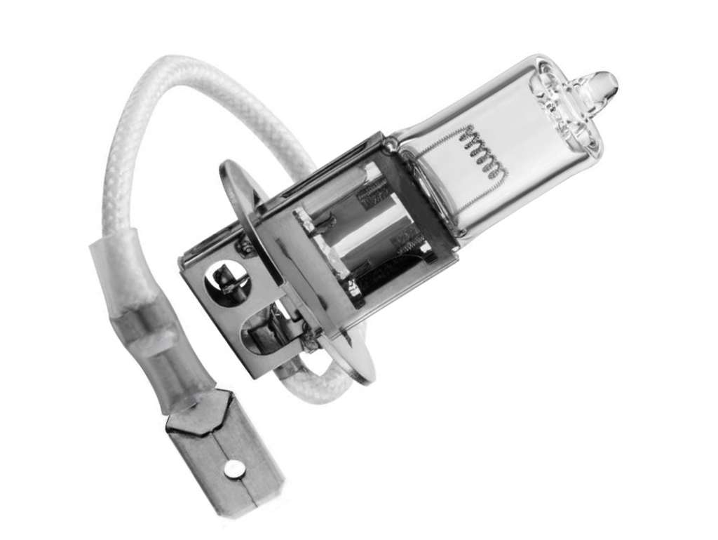 Lámpara halógena H3 12V 55W todo tiempo