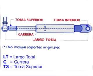 Amortiguador de capot