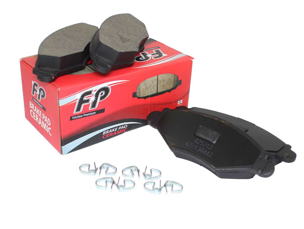 PASTILLA FRENO PE 206/306 99/.. 2 SEG. CERAMICA