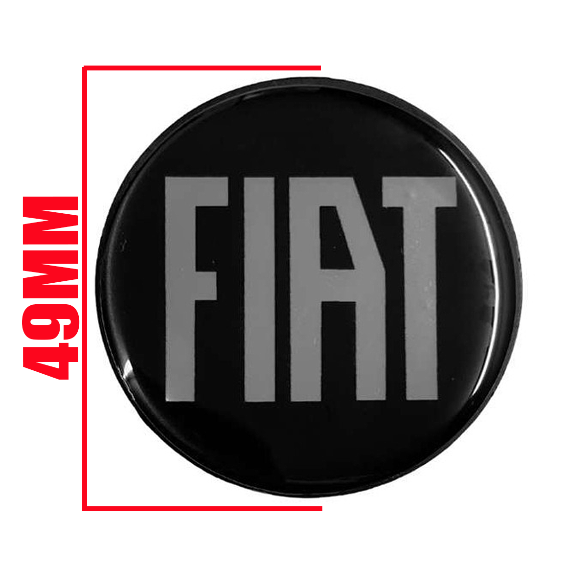 Centro de Llanta Rueda Fiat Palio Siena Strada Mobi Argo Cronos 49MM