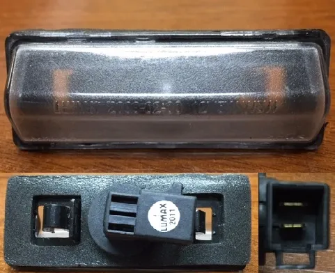 Luz de matrícula