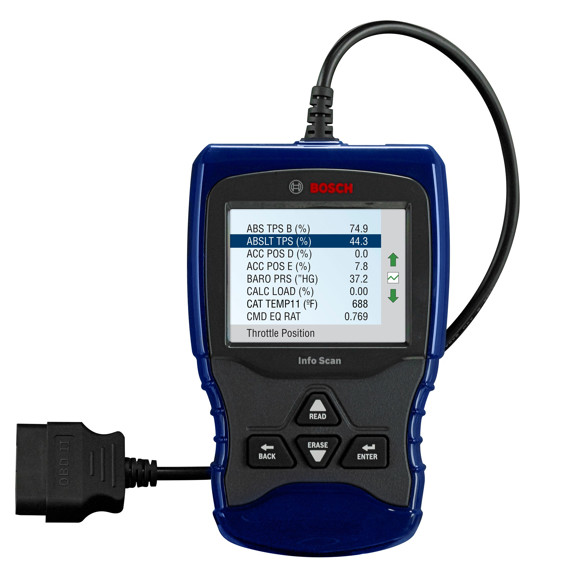 SCANNER DE DIAGNOSTICO BOSCH OBD1150 PARA NAFTA Y DIESEL