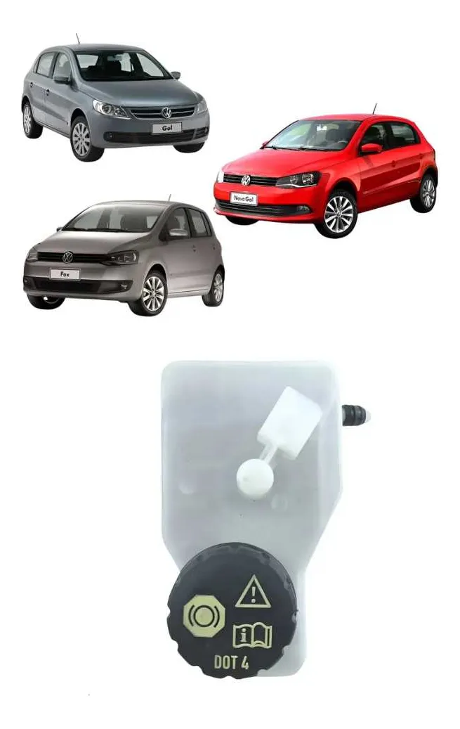 Depósito de líquido de frenos VW Gol/Saveiro/Voyage (G5-G8) – 32669498 usada