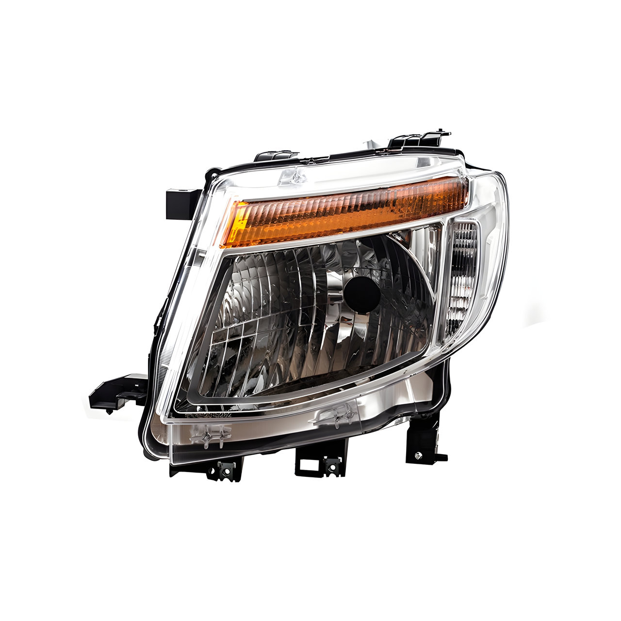 SEMIOPTICA IZQ. FONDO CROMADO M/ELECTRICO S/MOTOR (H4) -TYC