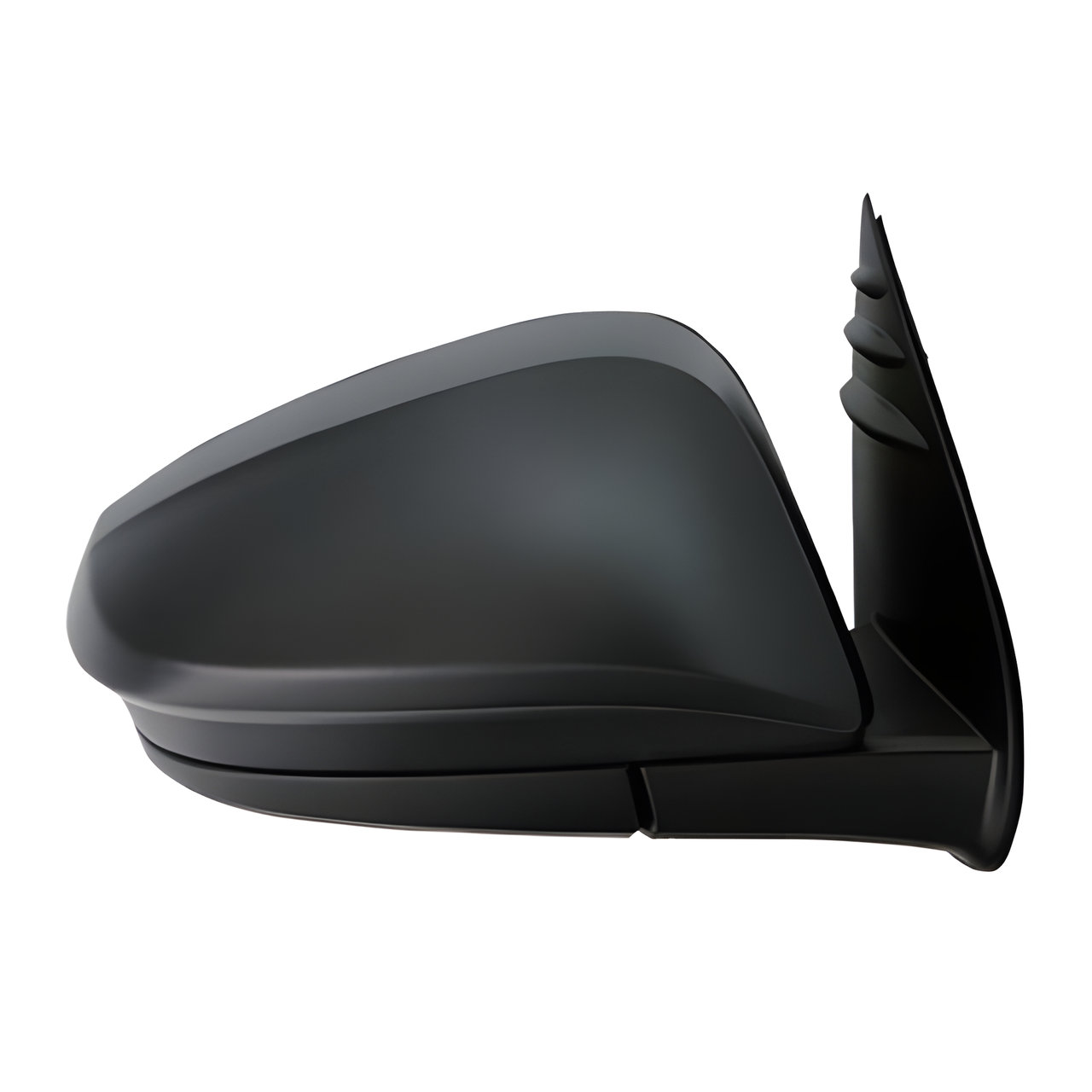 ESPEJO EXT. DER. ELECTRICO NEGRO -TYC-