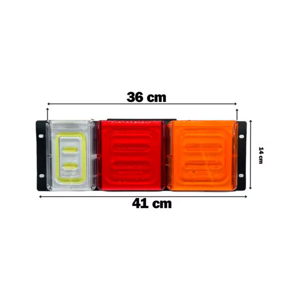 FAROL - FARO TRAS LED 12/24V DER UNIVERSAL CHATO