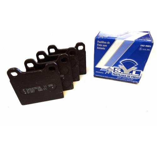 JGO. PASTILLAS FRENO CHEVETTE 73...93 SYL 61.60X57X14.50MM