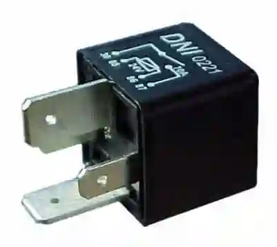 Relé auxiliar 70A 2 terminales largos 24V