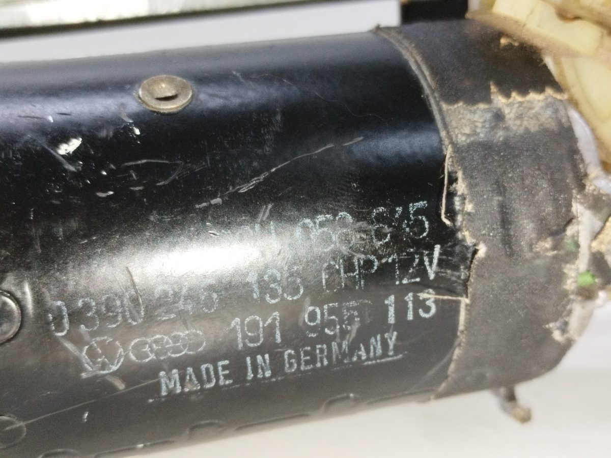 Motor Limpia Delantero Volkswagen Golf Ii (191/193) 1983-Actualidad 191955113