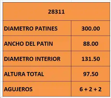 Campana de freno