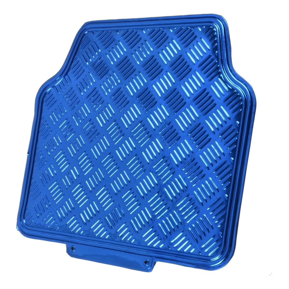 Juego Alfombras Metálicas Azul