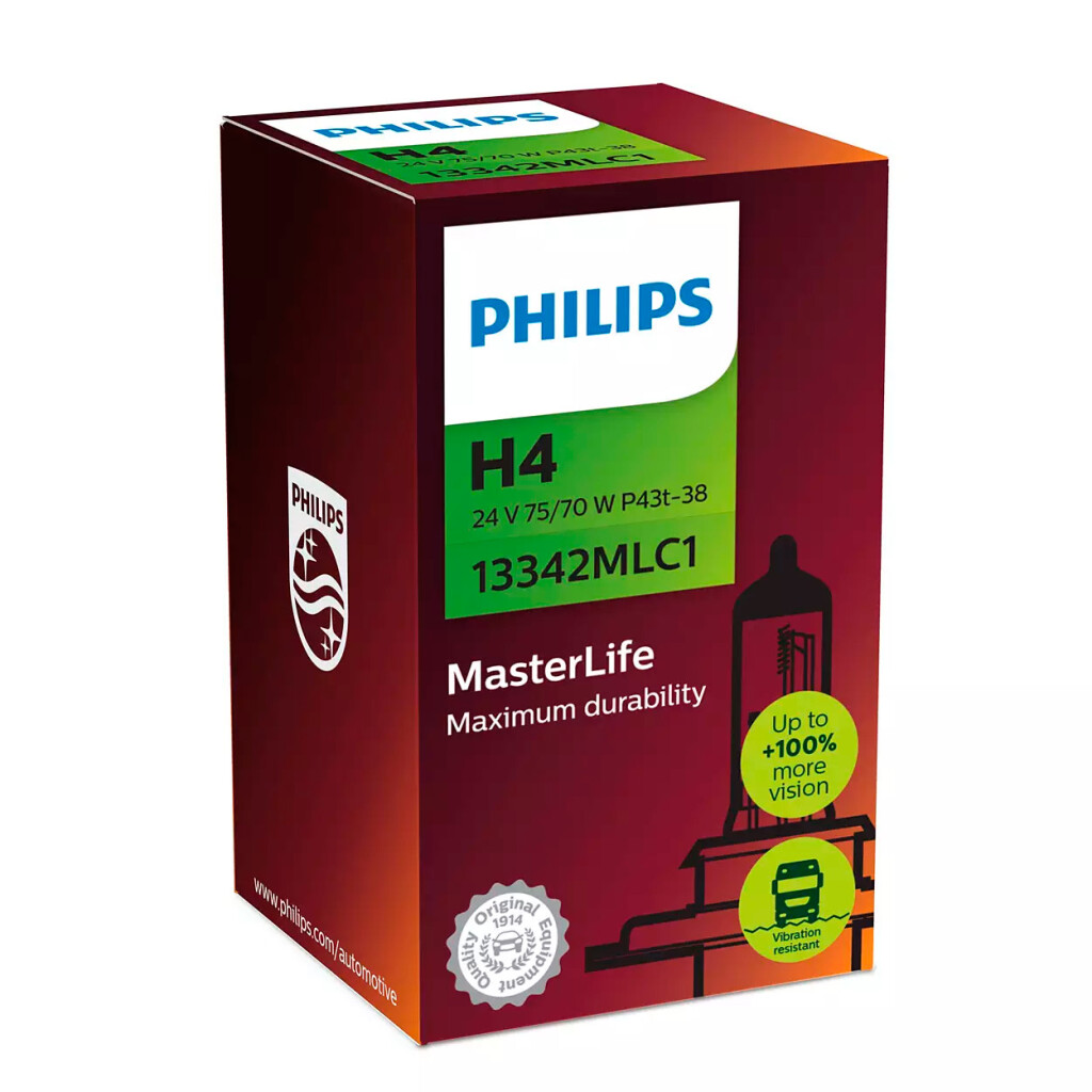 Lámpara Halógena H4 24V 75/70W