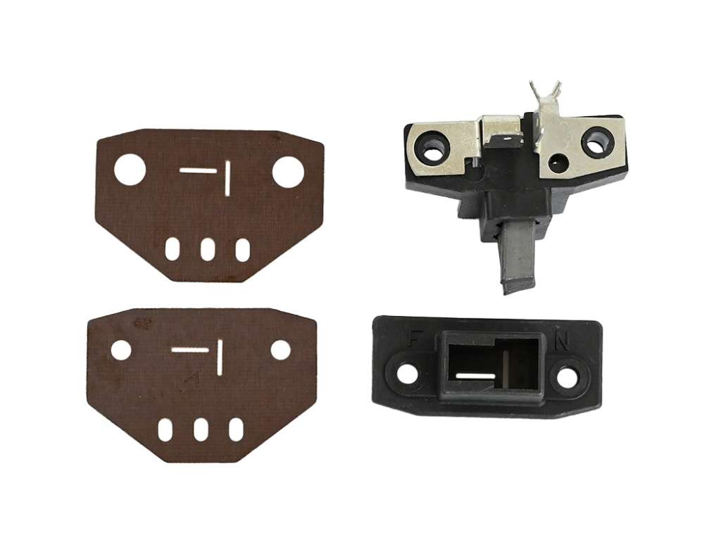 PORTACARBON ALTERNADOR HITACHI C/CARBONES ALT.CORTO