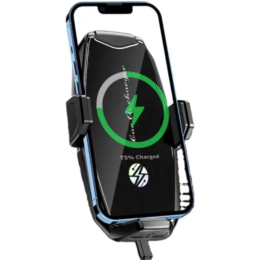Cargador Inalámbrico para Celular+ Soporte Sensor Automático